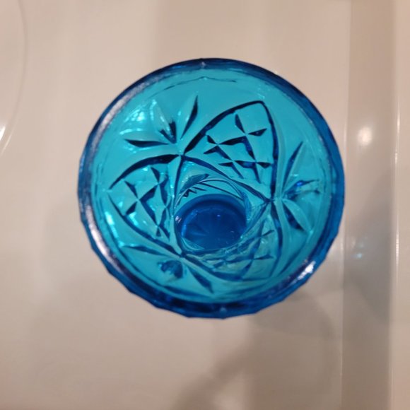 Vintage Rossini Empoli italian Glass Vase - Picture 2 of 5